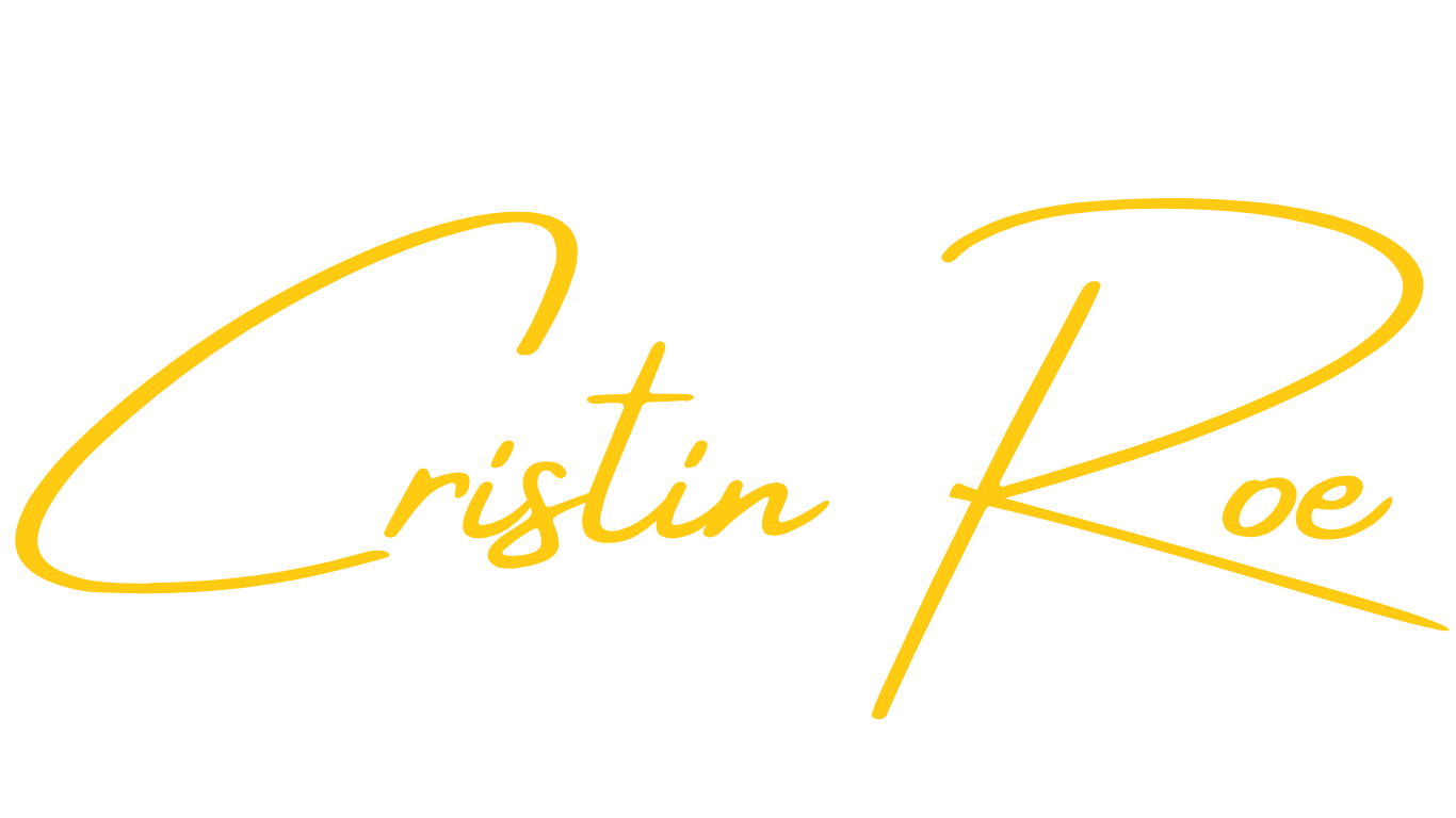 cristinannroe - logo yellow